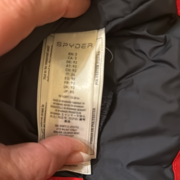 Spyder Boys Ski Challenger Jacket & Ski Bib Pants Red Black Snow Winter Set 3T - Picture 6 of 14